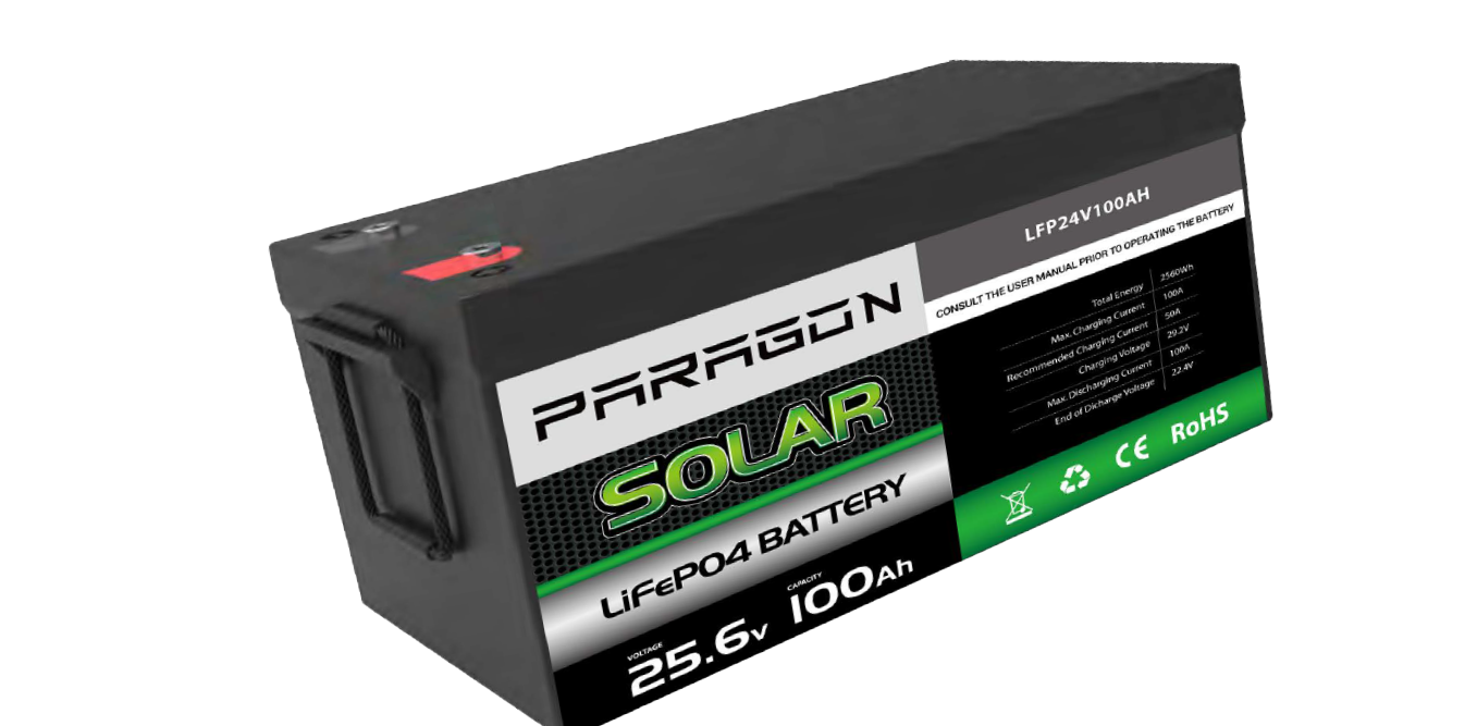 Paragon 24V, 100AH Lithium Battery